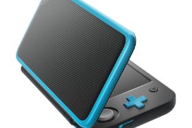 Nintendo New 2DS XL System - Black and Blue on 3DS