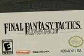Final Fantasy Tactics Advance on GBA