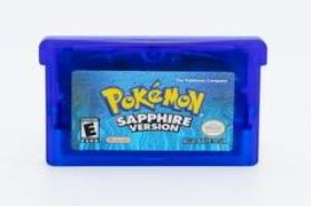 Pokemon Sapphire on GBA