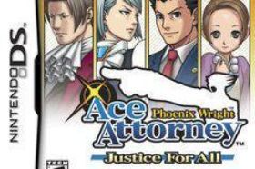 Phoenix Wright Justice for All on DS