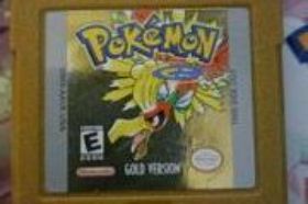 Pokemon Gold on GBC